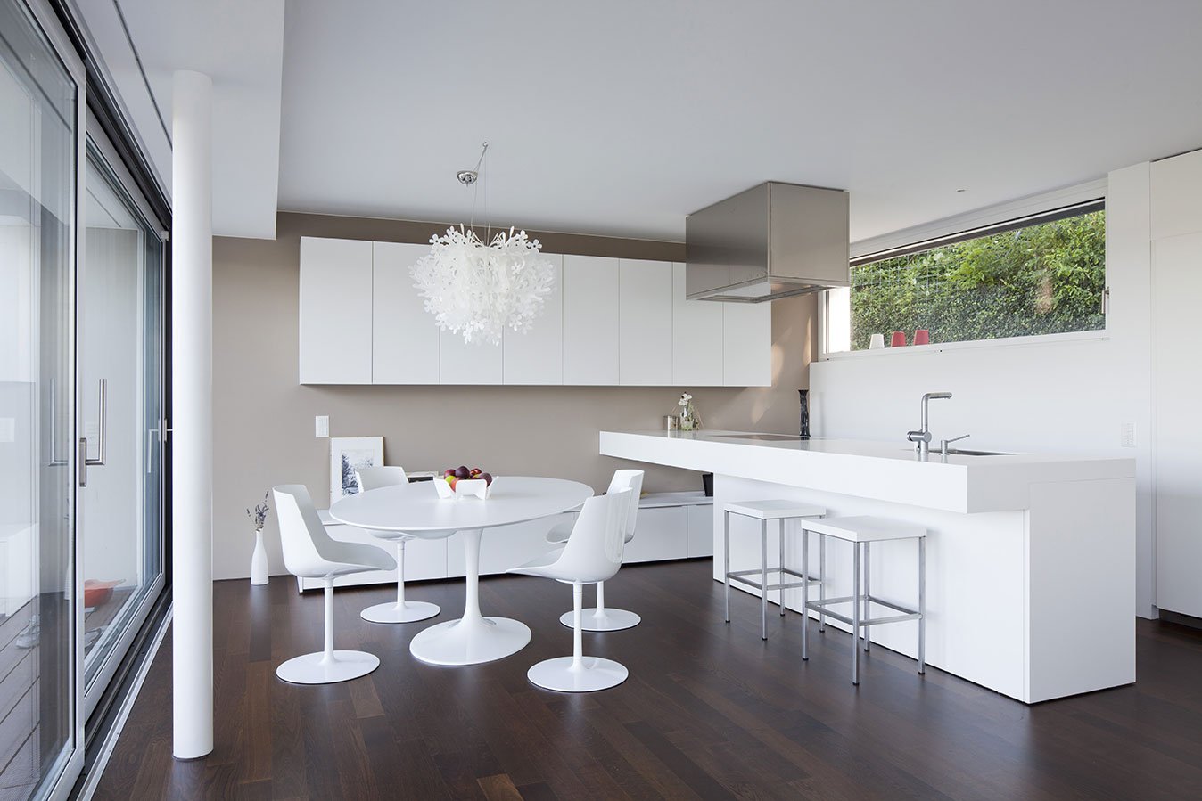 Rovere fumé laccato naturale, abitazione privata