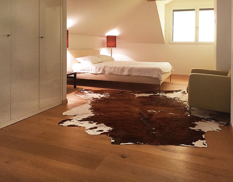 Parquet Rovere naturale oliato, abitazione privata
