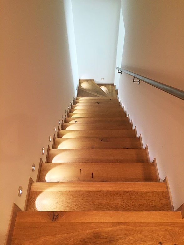 Rovere naturale oliato, abitazione privata